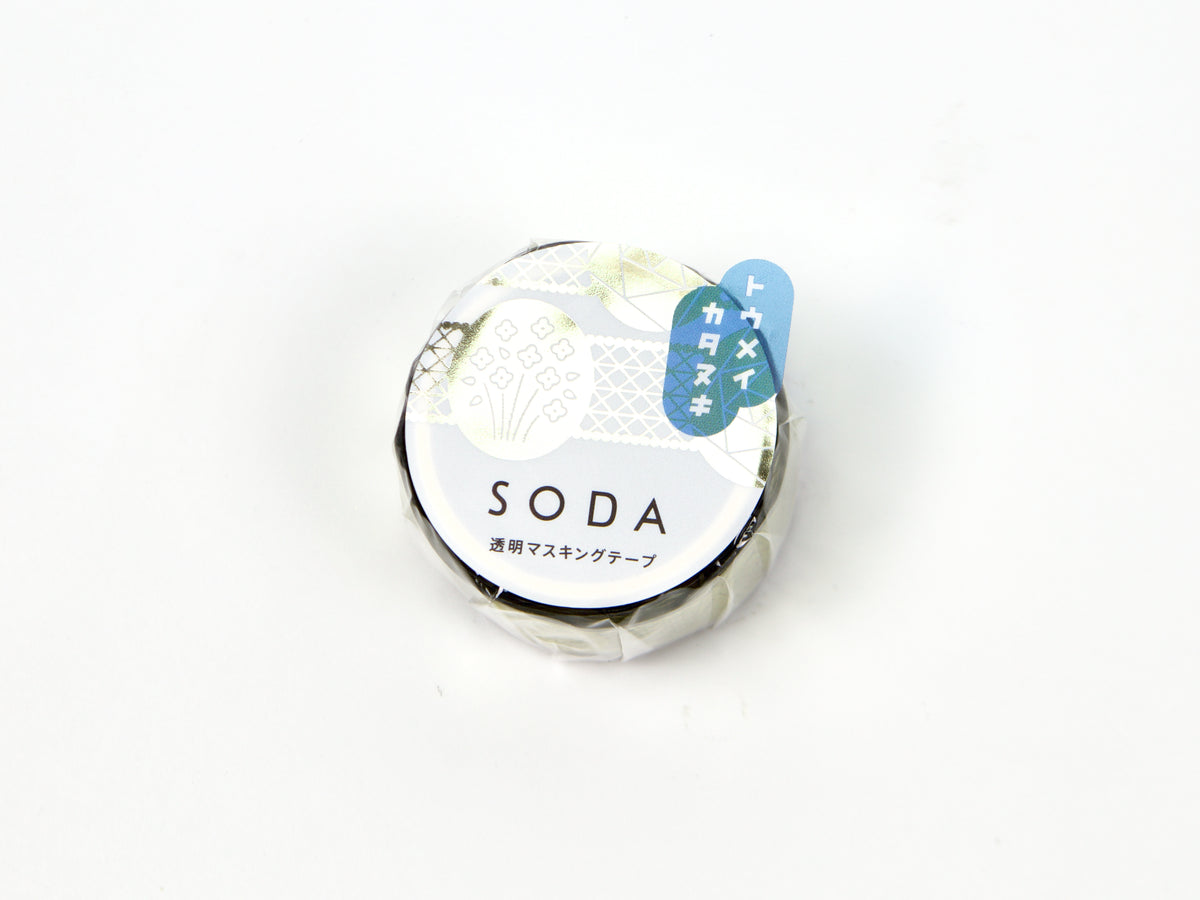 Hitotoki SODA Sparkle and Shine Transparent Tape 20mm