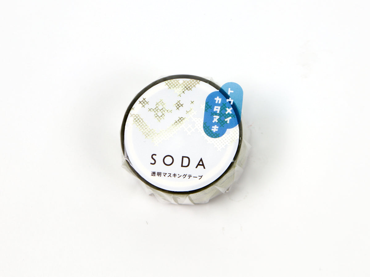 Hitotoki SODA Sparkle and Shine Transparent Tape 20mm