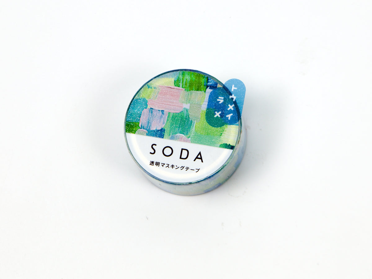 Hitotoki SODA Sparkle and Shine Transparent Tape 20mm