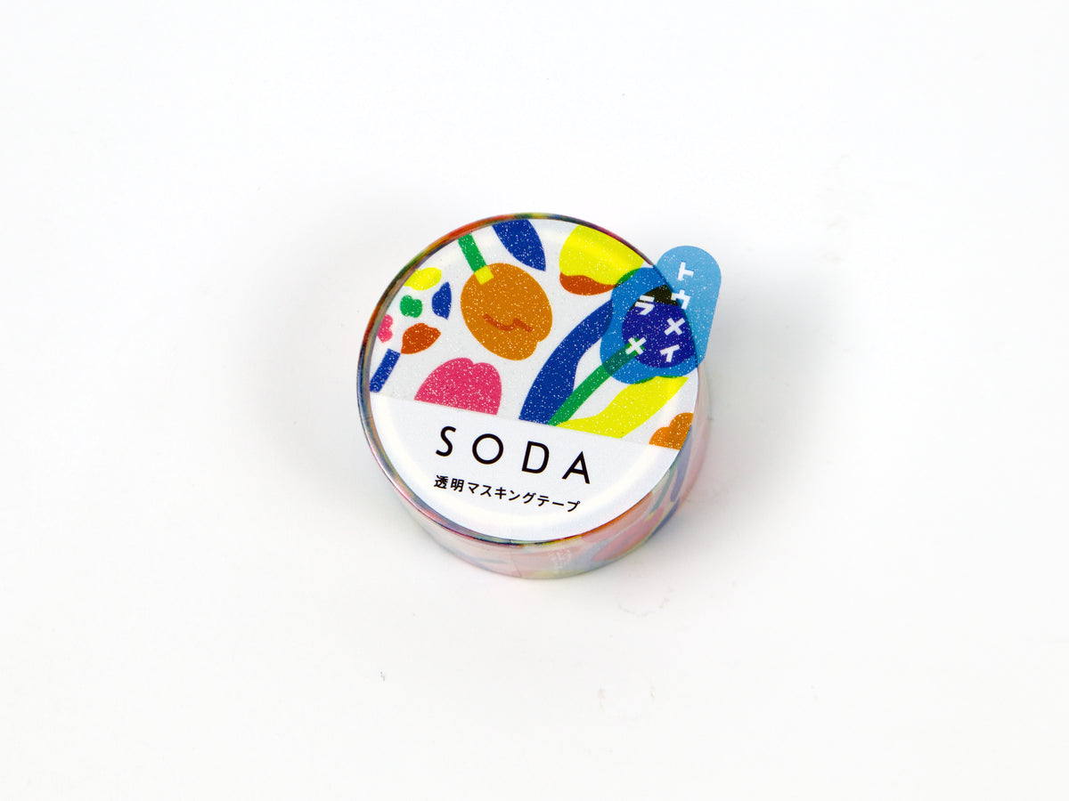 Hitotoki SODA Sparkle and Shine Transparent Tape 20mm