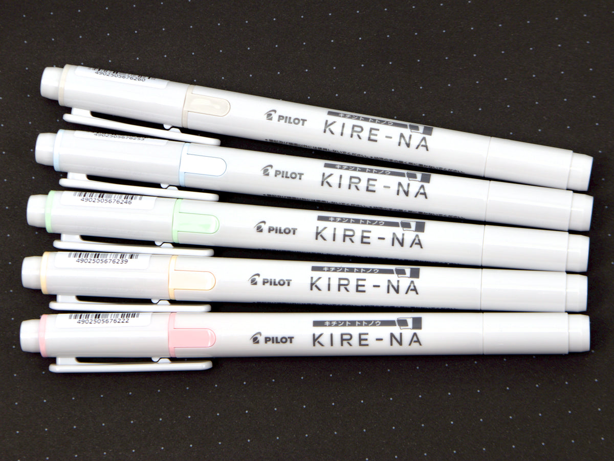 Pilot Kire-Na Highlighter 5 Color Set