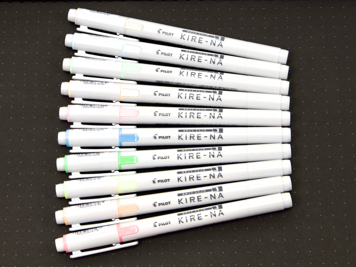 Pilot Kire-Na Highlighter 5 Color Set