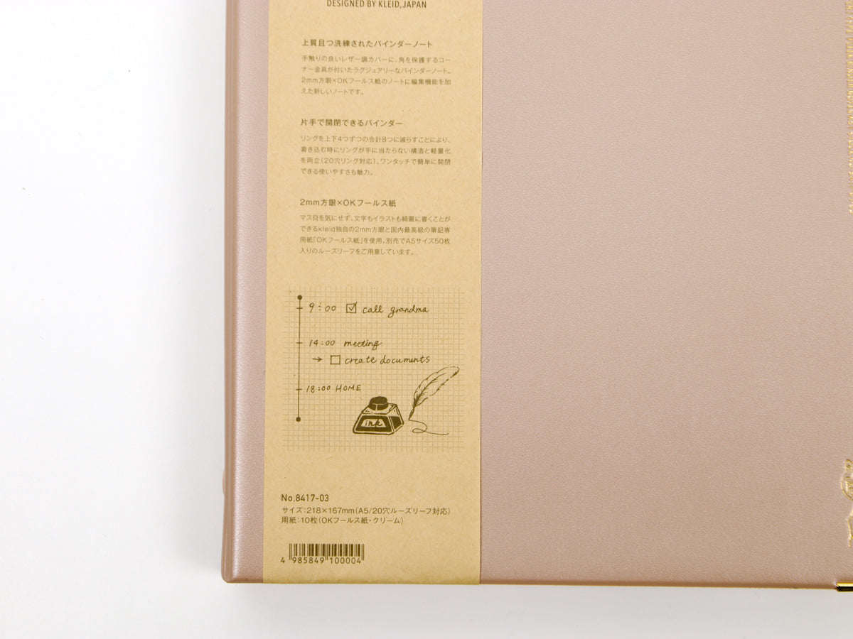 Kleid Fleek Loose Leaf Binder A5