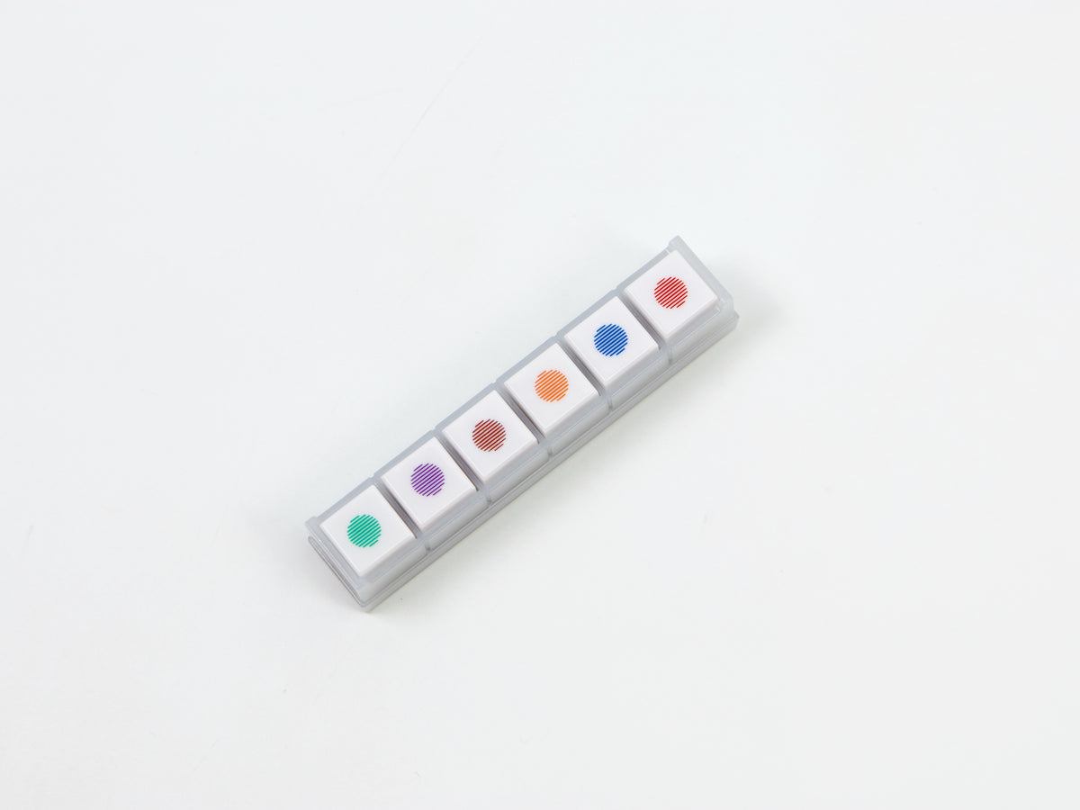 Pochitto 6 Push Button Stamp by Kodomo no Kao