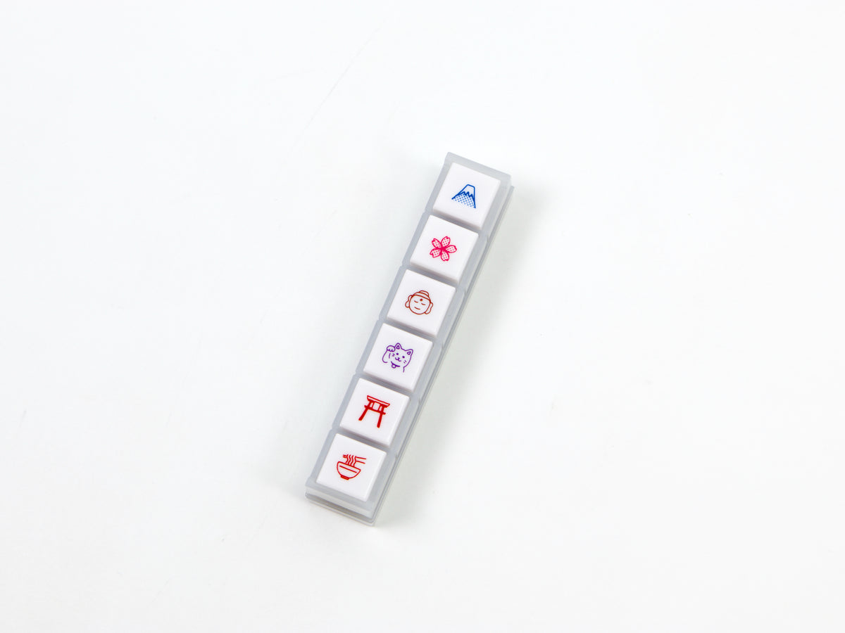 Pochitto 6 Push Button Stamp by Kodomo no Kao