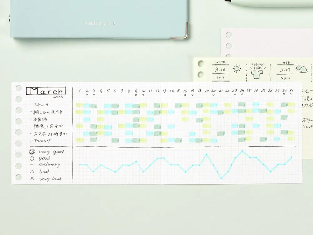 Maruman Mini Session 3mm Grid Wide Refill