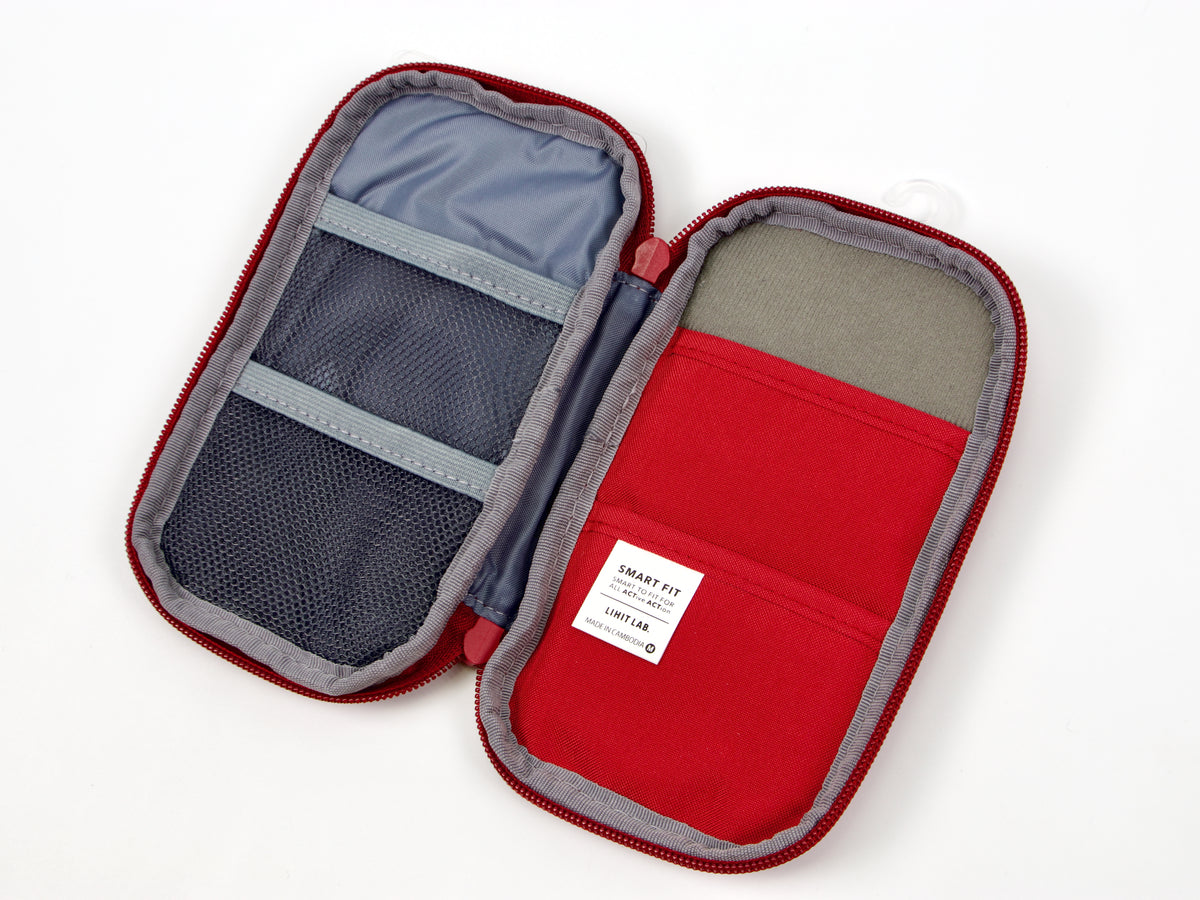 Estuche para bolígrafos tipo libro de laboratorio Lihit, individual