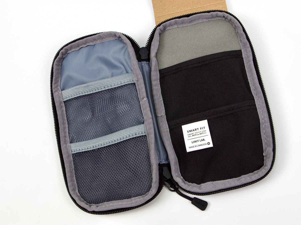 Estuche para bolígrafos tipo libro de laboratorio Lihit, individual