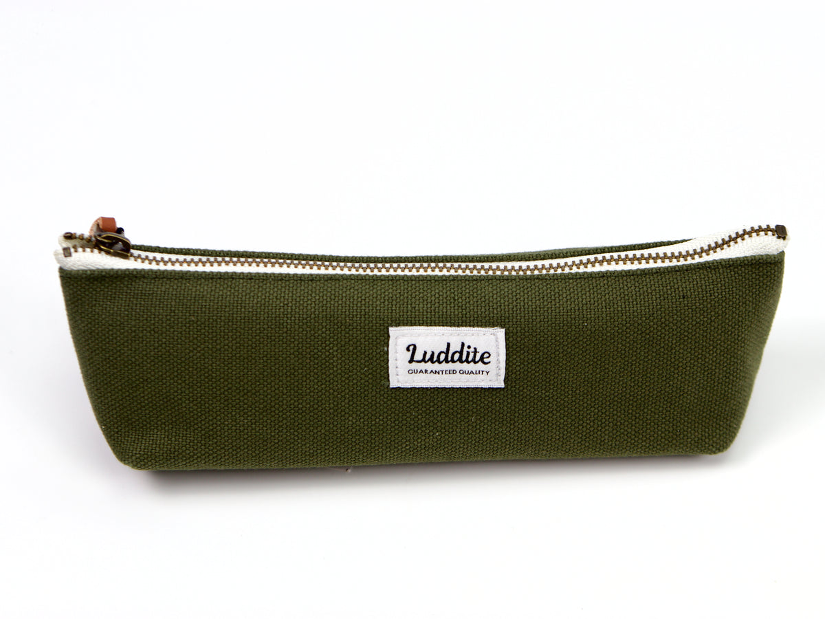 Luddite No. 8 Canvas Boat Pen Case