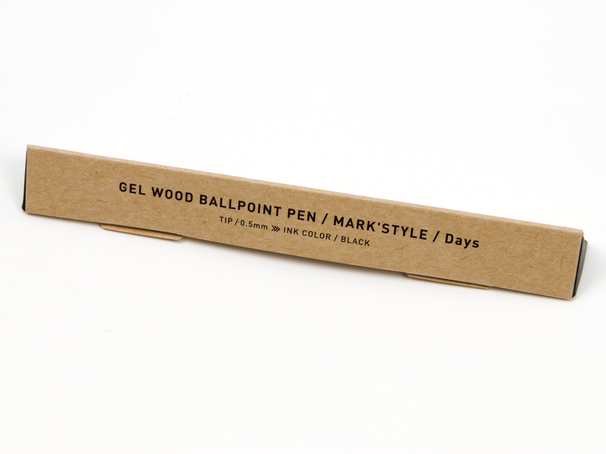 Bolígrafo de madera Days de Mark's Inc.