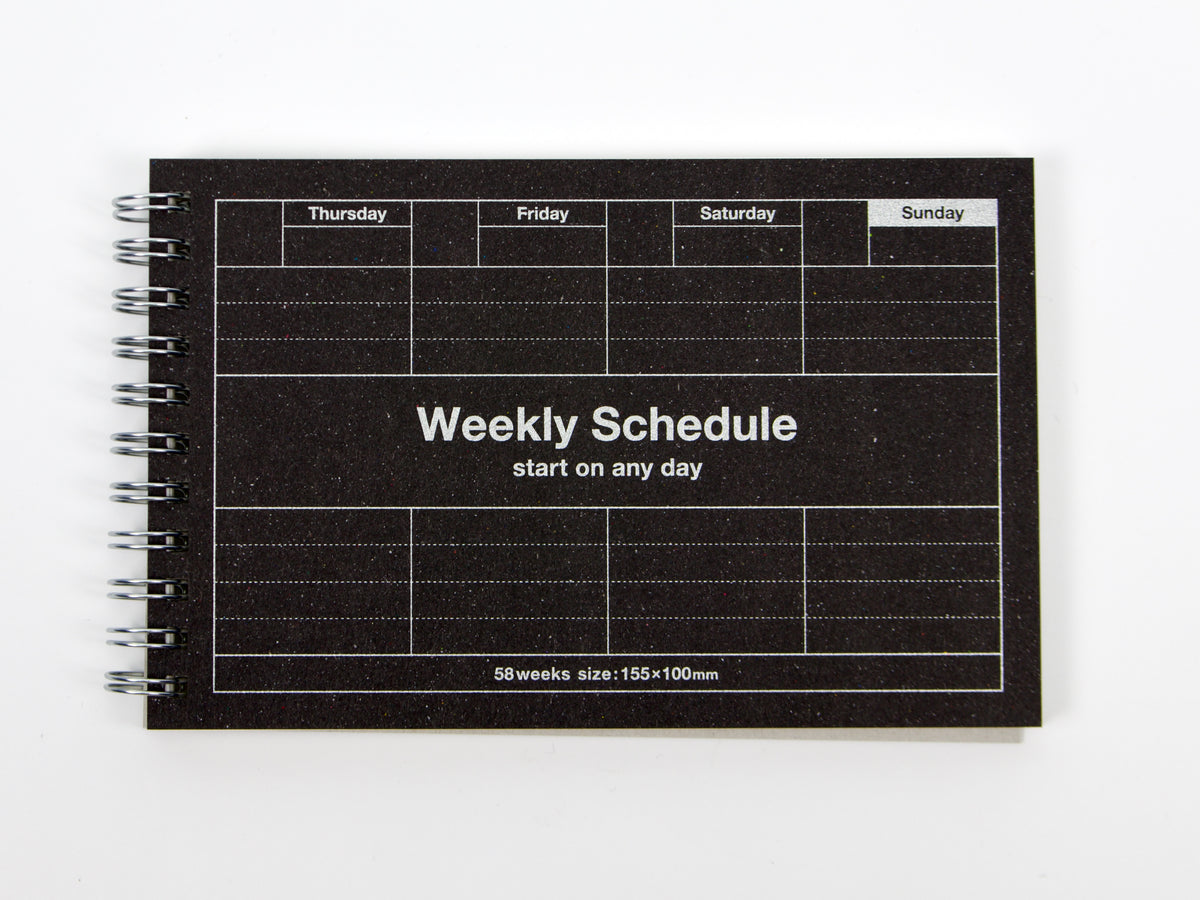 Mark's Inc. Weekly Schedule