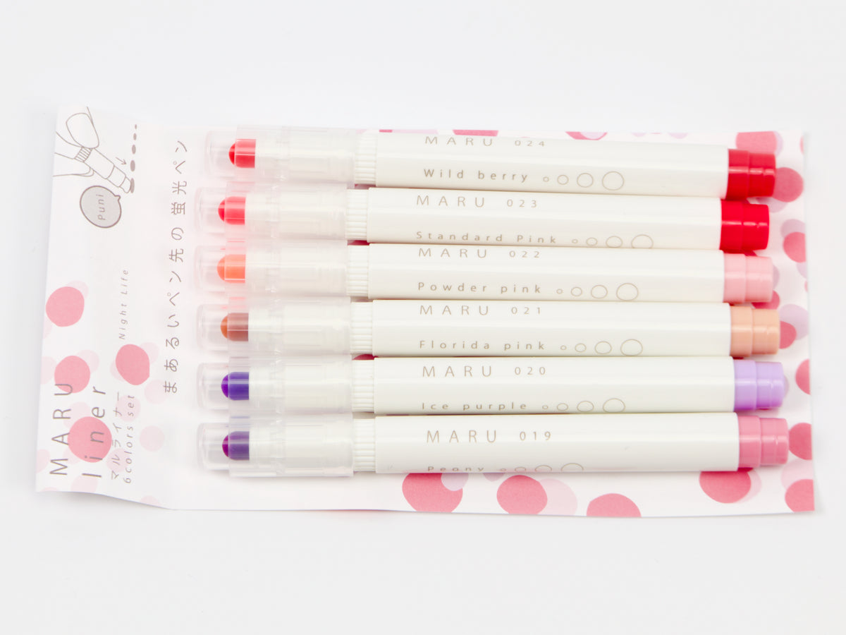 Kobaru Maru Liner 6 Color Sets