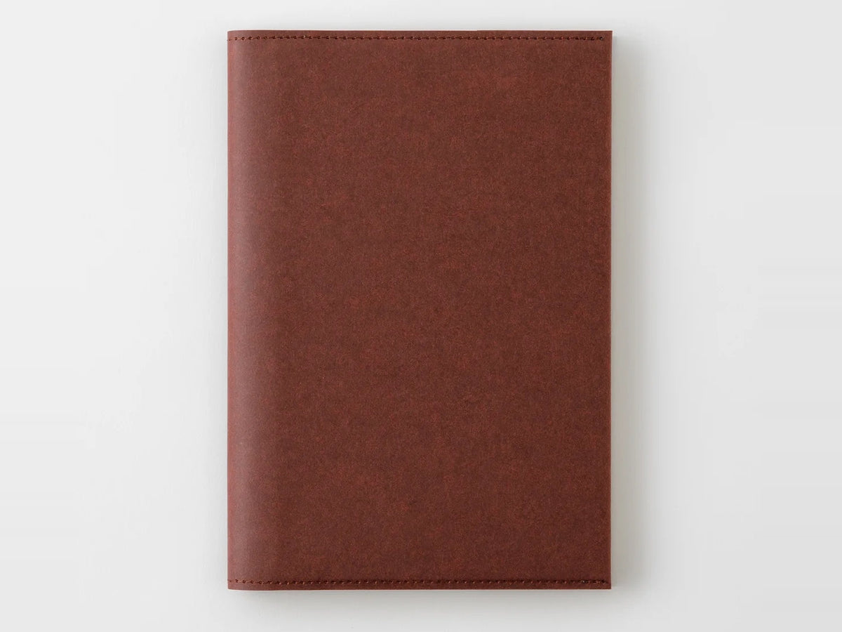 Midori MD Paper A5 Notebook Hard Cover (Dark Brown)