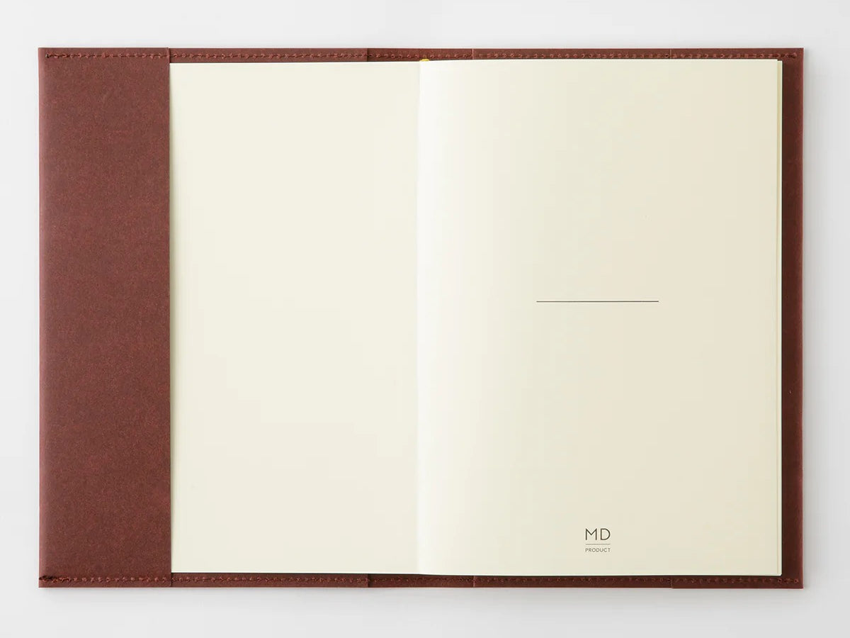 Midori MD Paper A5 Notebook Hard Cover (Dark Brown)