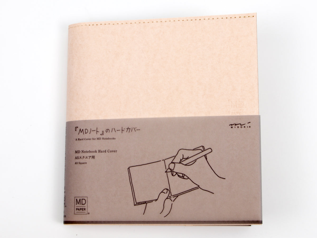 Midori MD Paper A5 Square Notebook Hard Cover