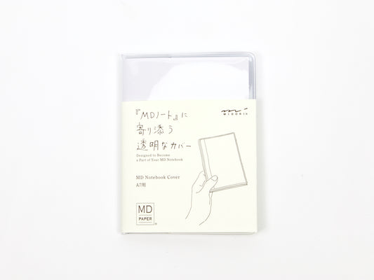 Cuaderno Midori MD Paper A7 con tapa transparente