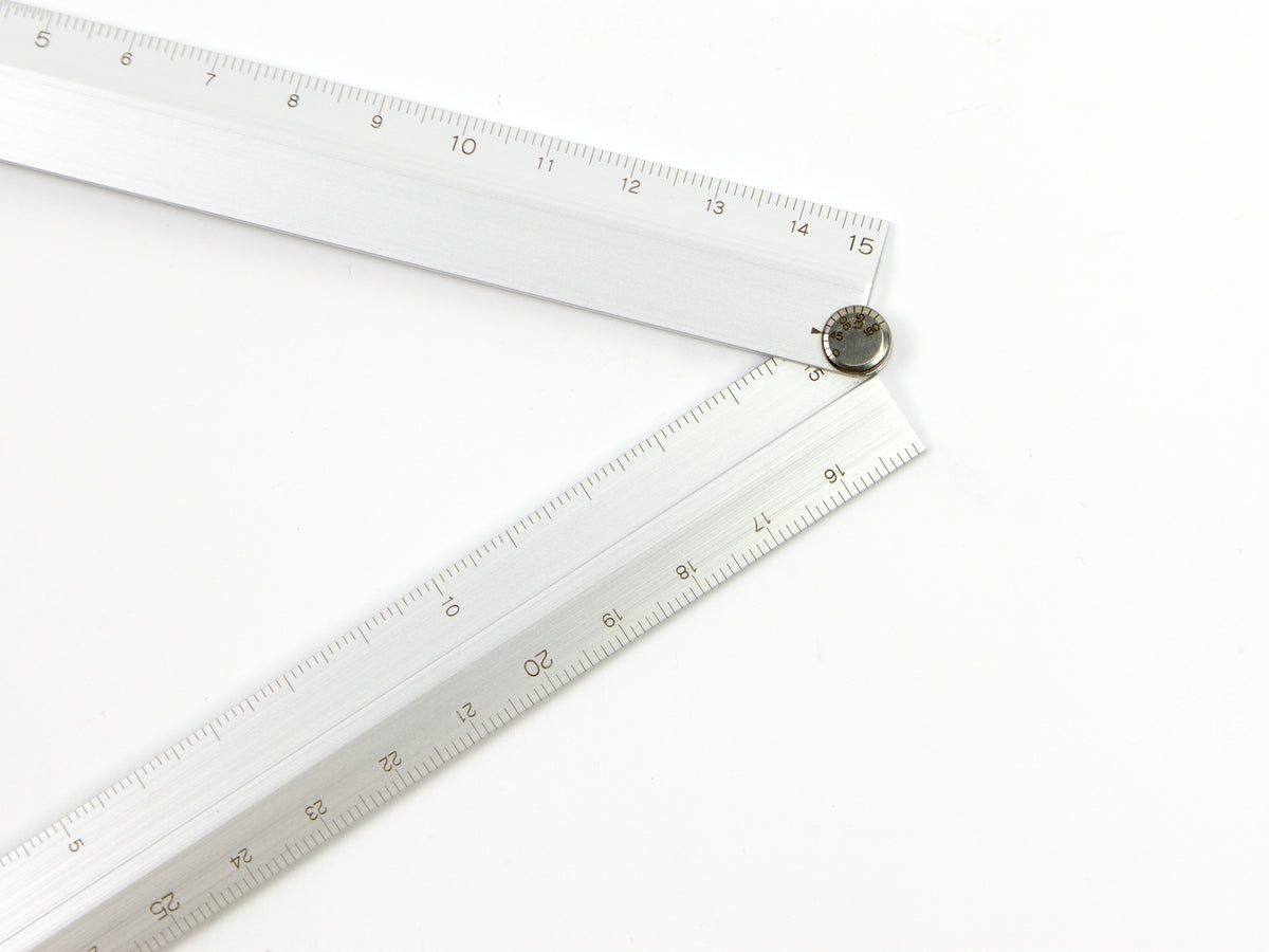 Règle multifonctionnelle Midori en aluminium 30 cm