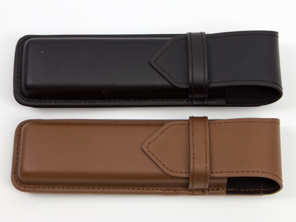 Midori Book Band Pen Case Recycled Leather