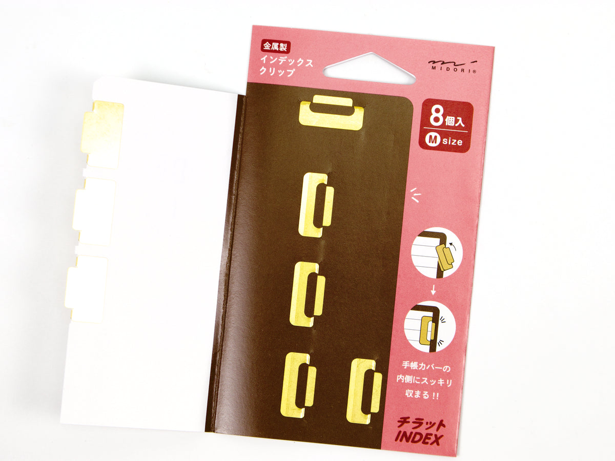 Midori Chiratto Index Clips