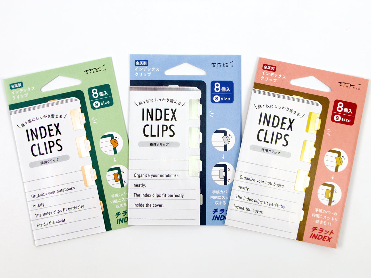 Clips d'indexation Midori Copper