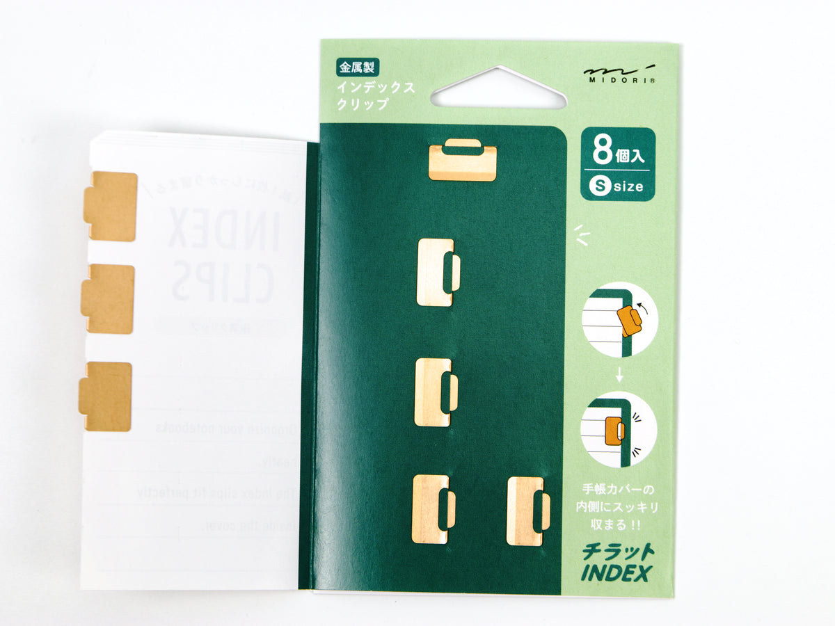 Clips d'indexation Midori Copper