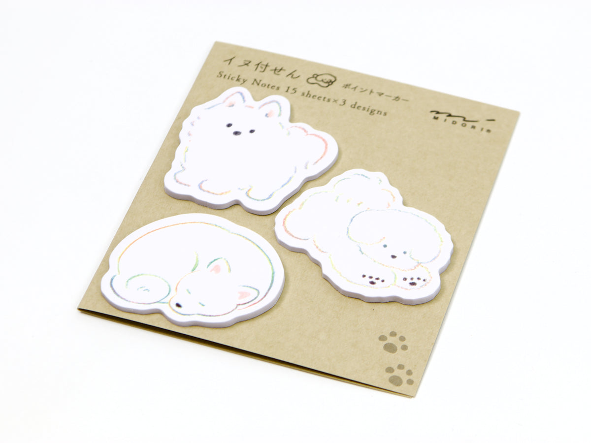 Midori Die Cut Sticky Note Page Flags