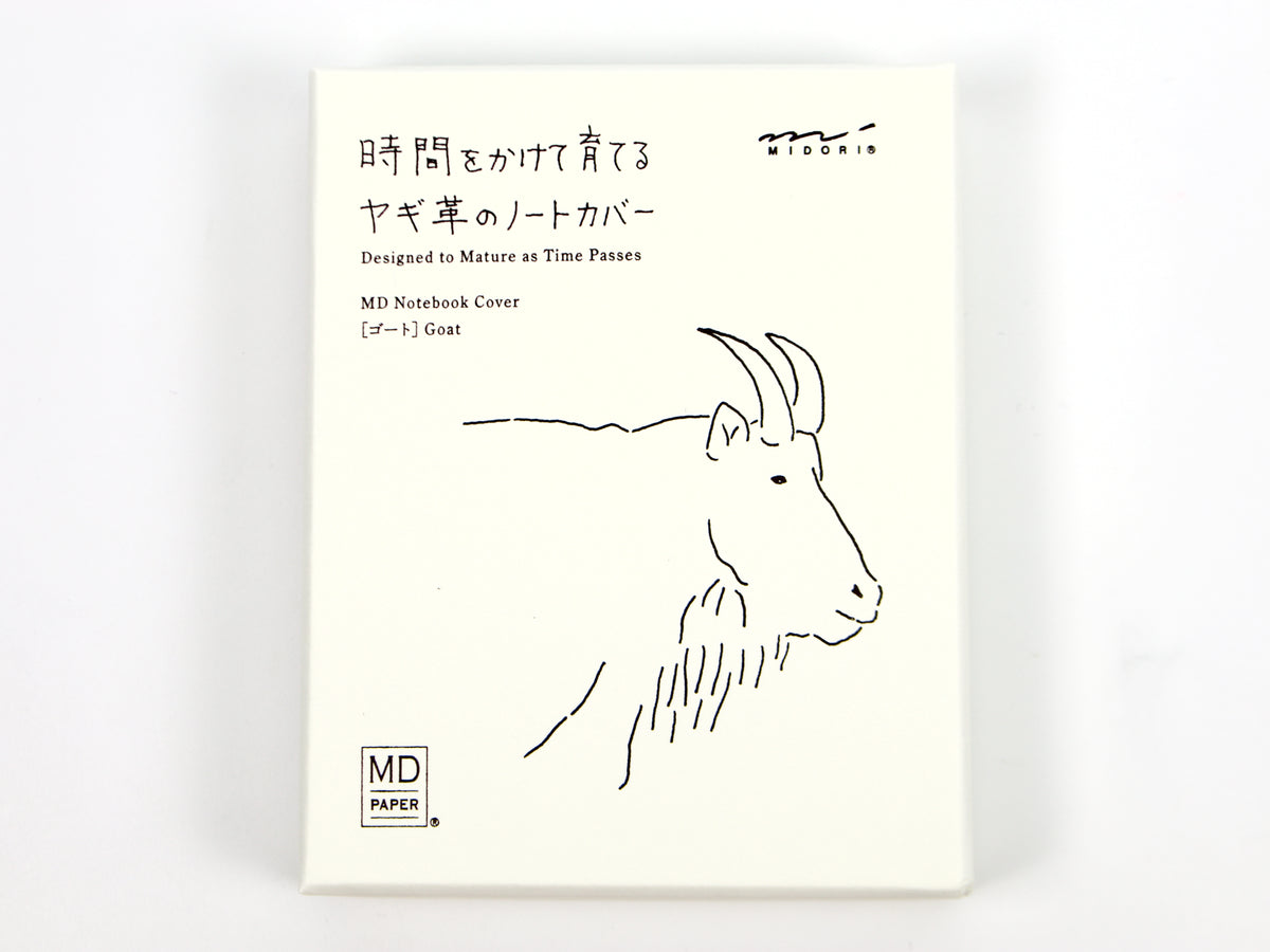 Midori MD Paper A7 Notebook Goat Cover