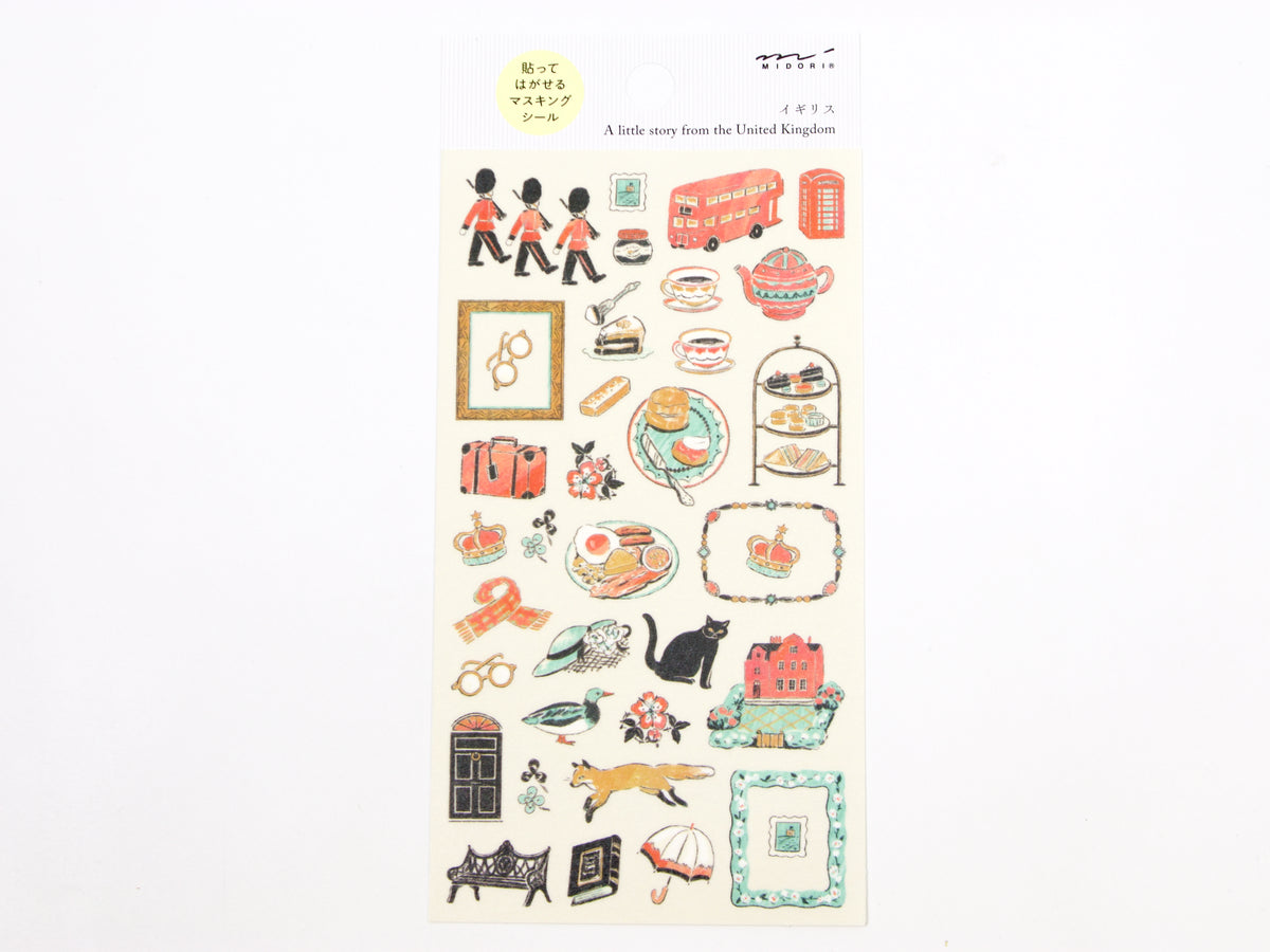 Midori Travel Story Collection Stickers