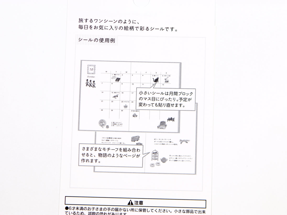 Midori Travel Story Collection Stickers