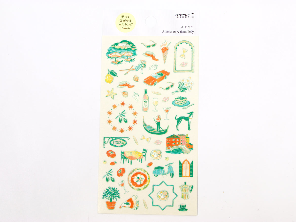 Midori Travel Story Collection Stickers