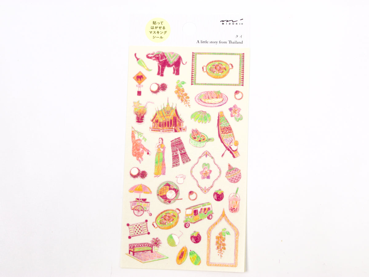Midori Travel Story Collection Stickers