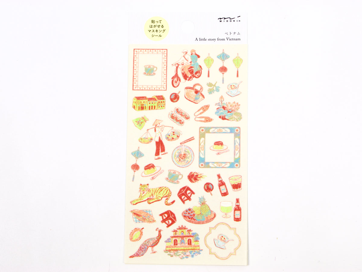 Midori Travel Story Collection Stickers