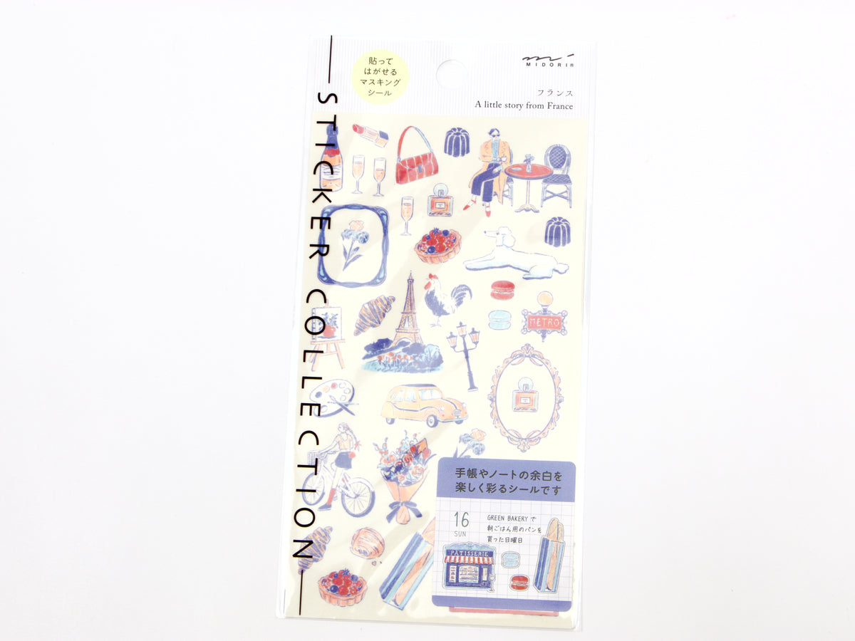 Midori Travel Story Collection Stickers