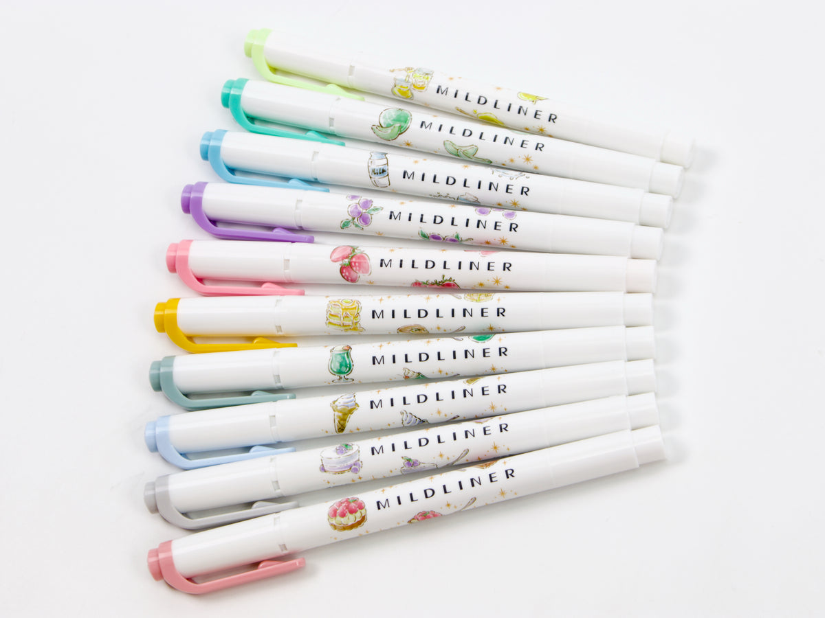 Zebra MildLiner 5 Color Sets 3PM Snack LTD