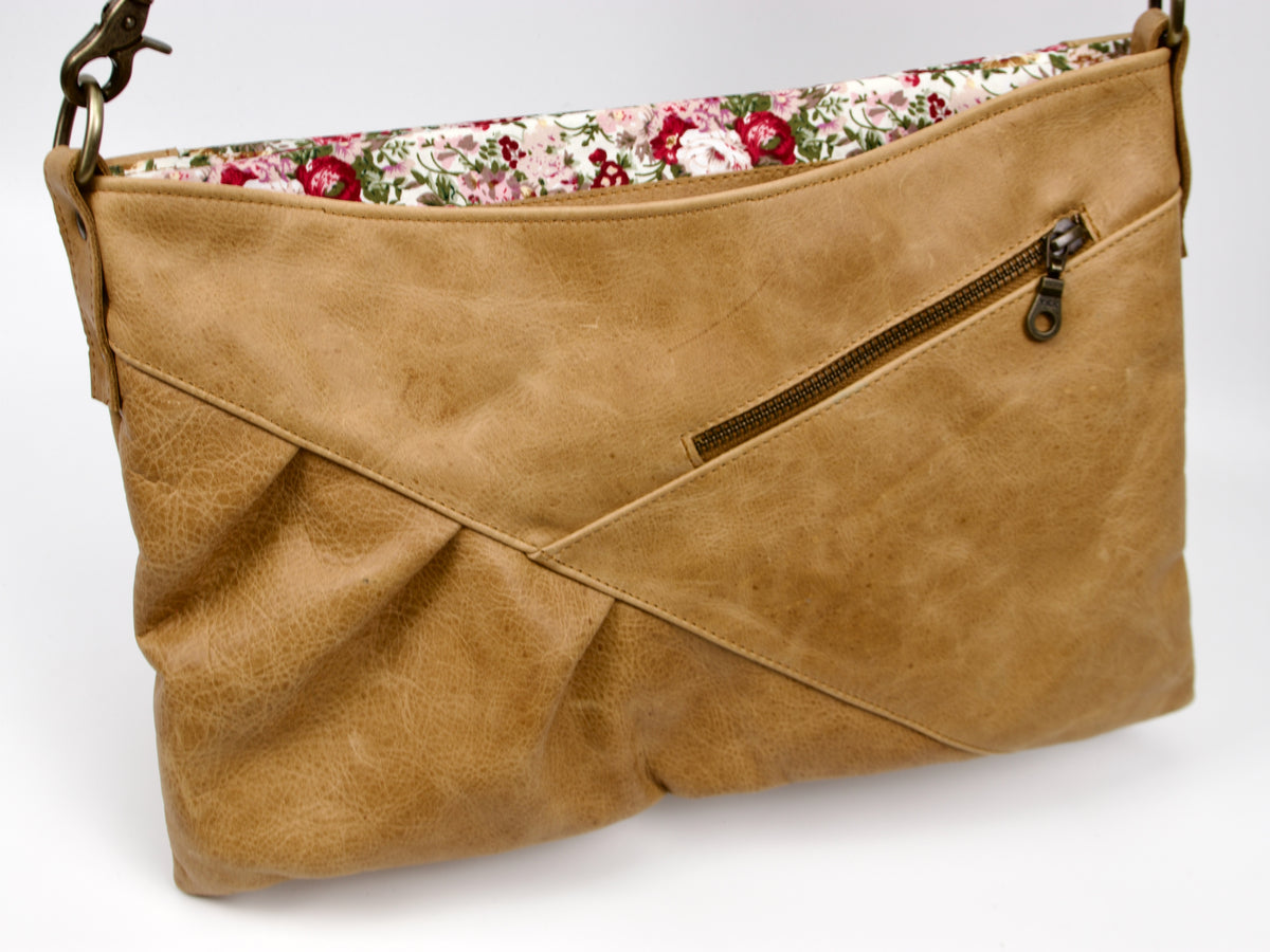 Sac à bandoulière Erato de Milloo en marron vieilli