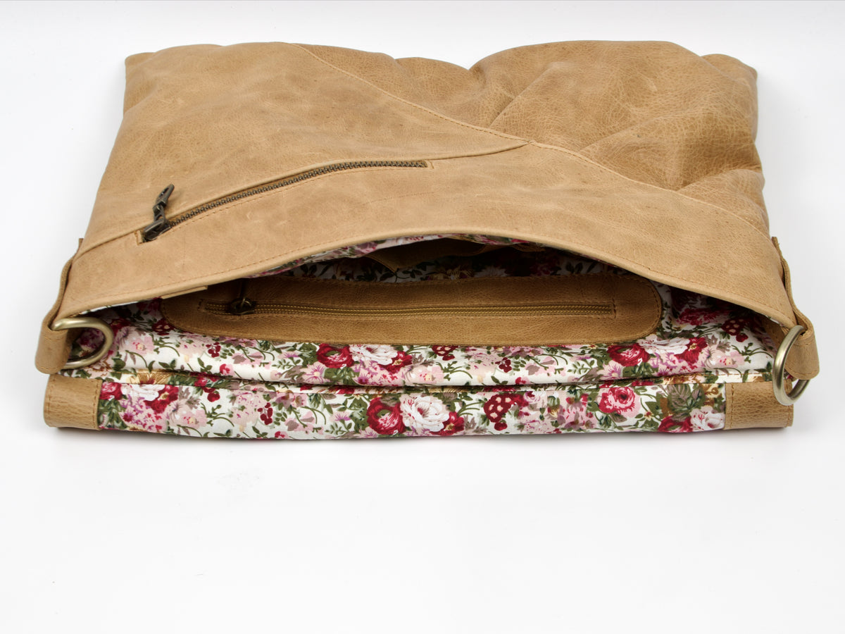 Sac à bandoulière Erato de Milloo en marron vieilli