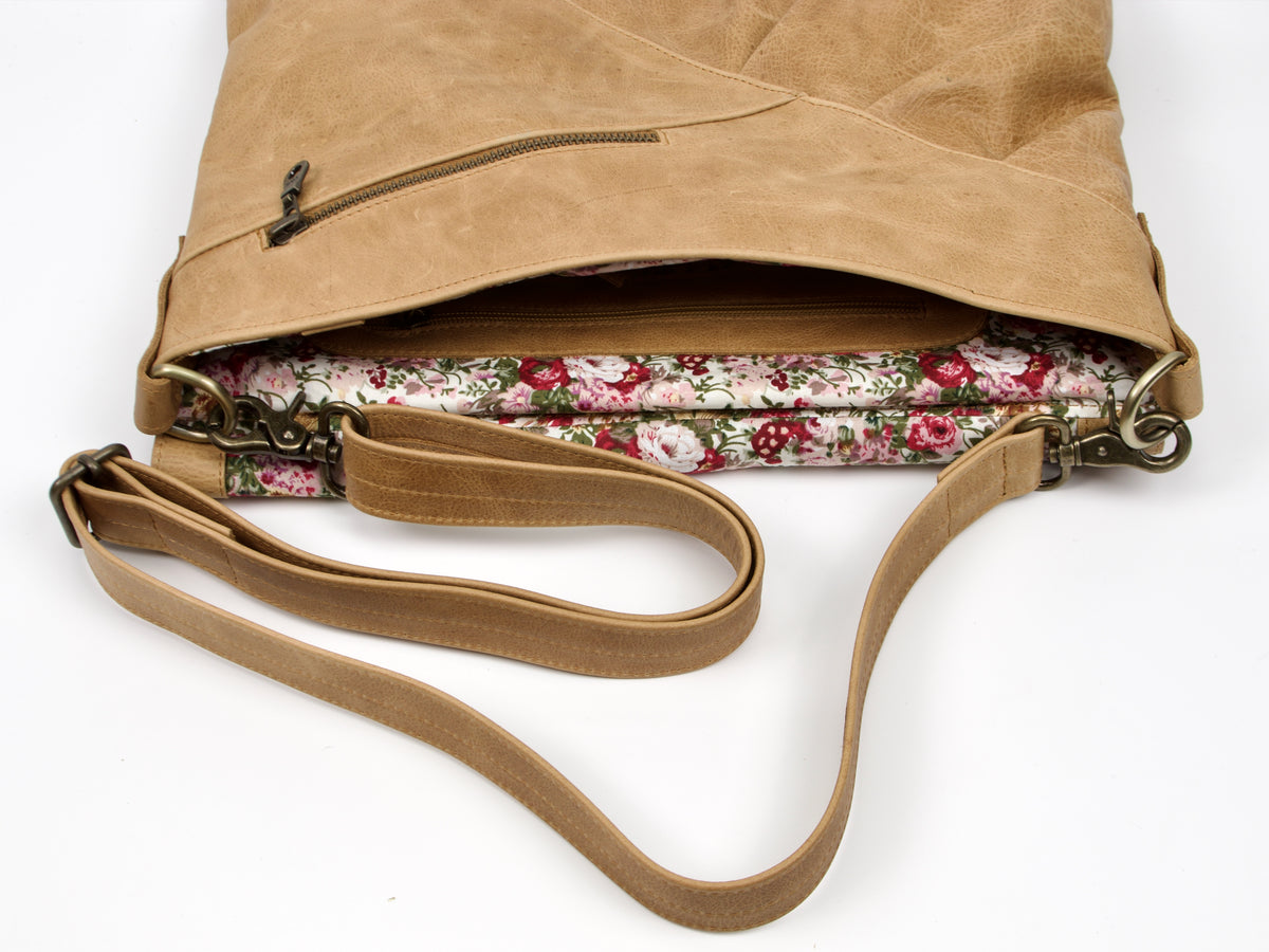 Sac à bandoulière Erato de Milloo en marron vieilli