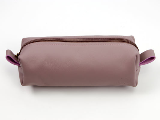 Estuche para bolígrafo Milloo Rec en color marrón chocolate