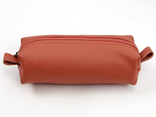 Estuche para bolígrafo Milloo Rec en color marrón chocolate