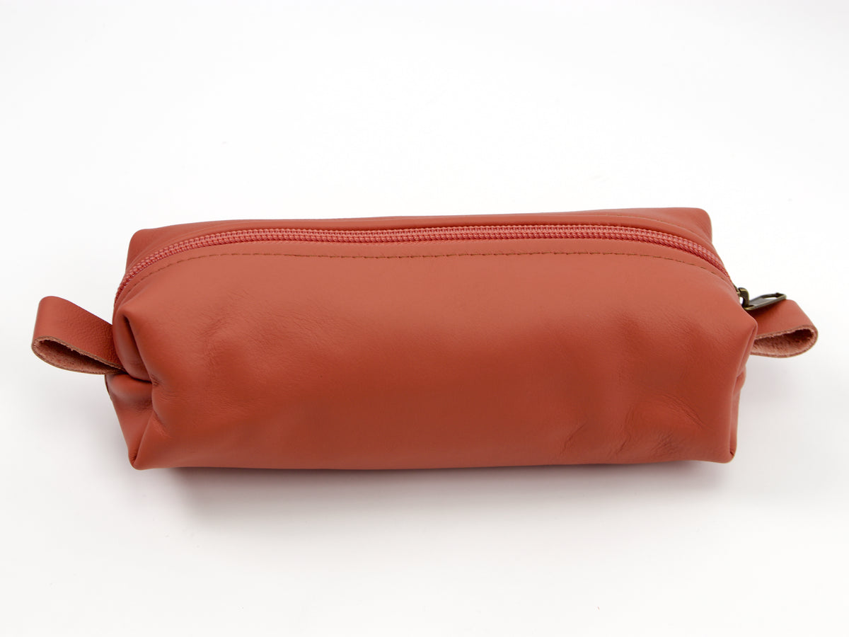 Estuche para bolígrafo Milloo Rec en color marrón chocolate