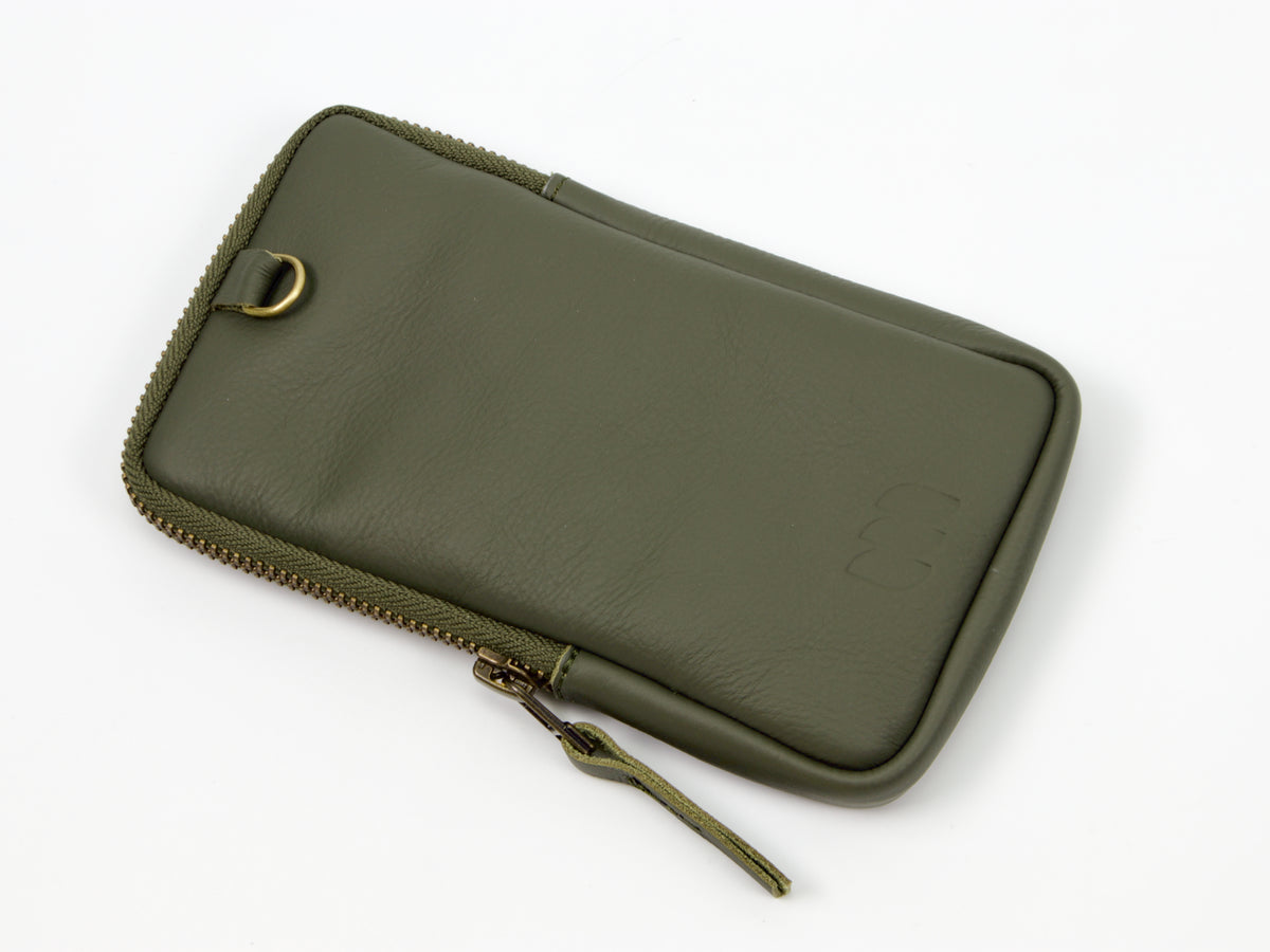 milloo Slim Pen Case Olive Green