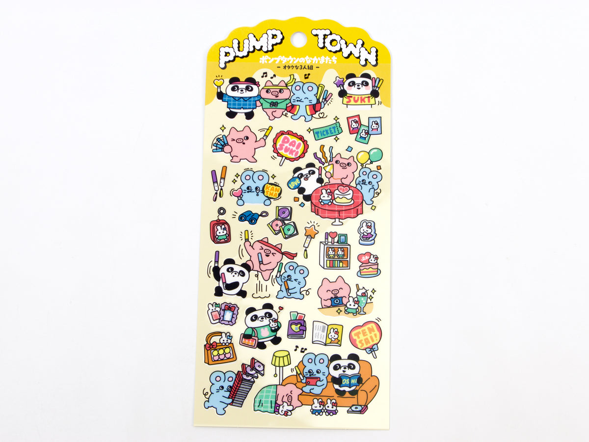 Mind Wave Pump Town Stickers