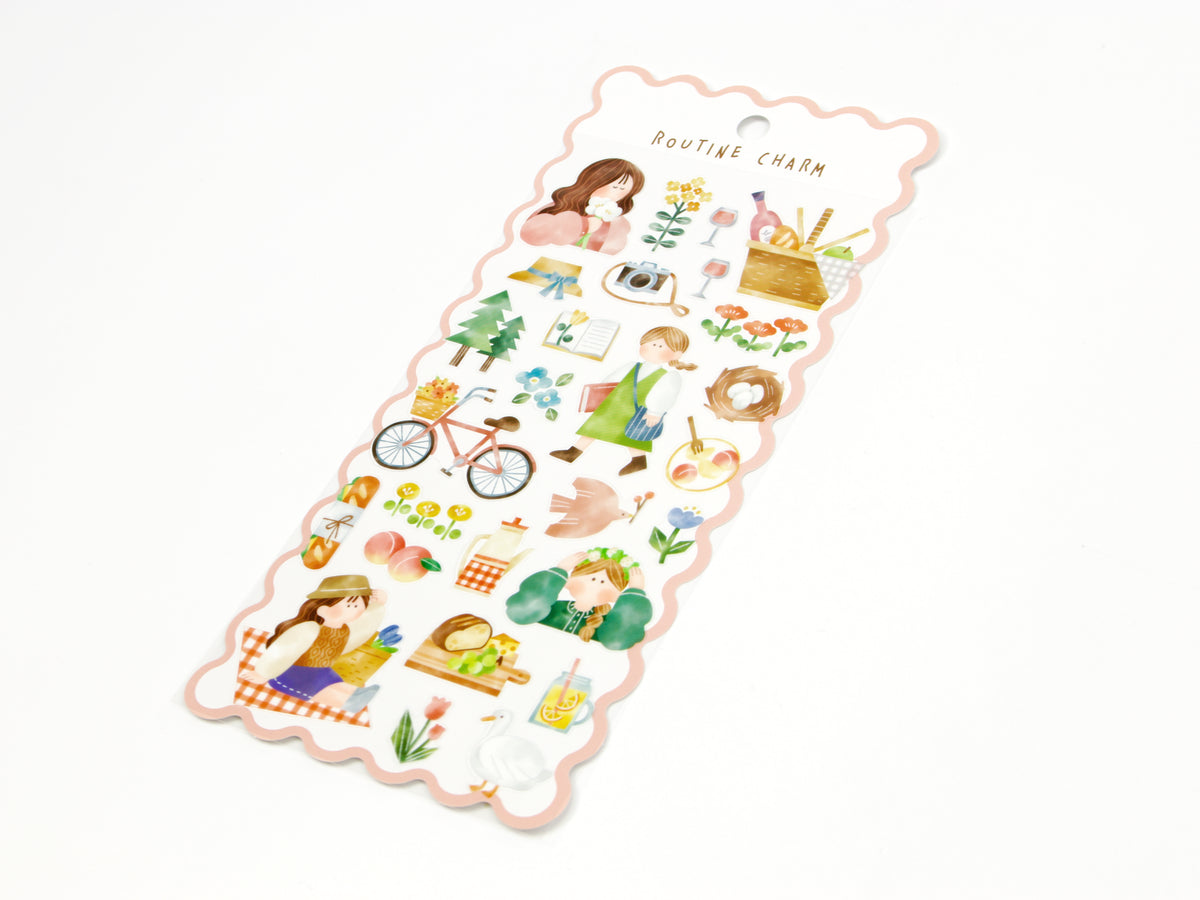 Mind Wave Routine Charm Stickers