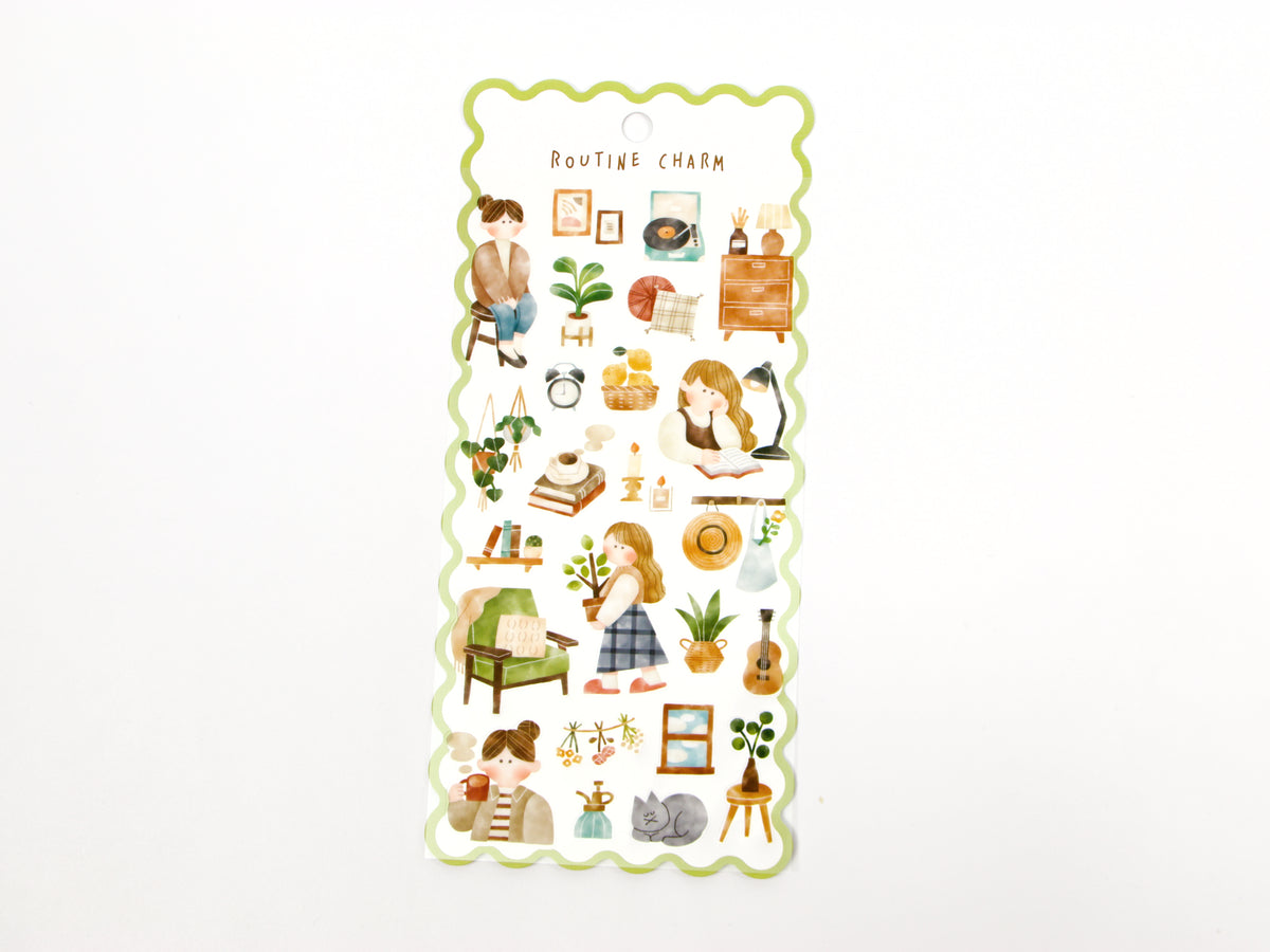 Mind Wave Routine Charm Stickers