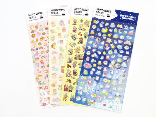 Pegatinas acogedoras de Mind Wave