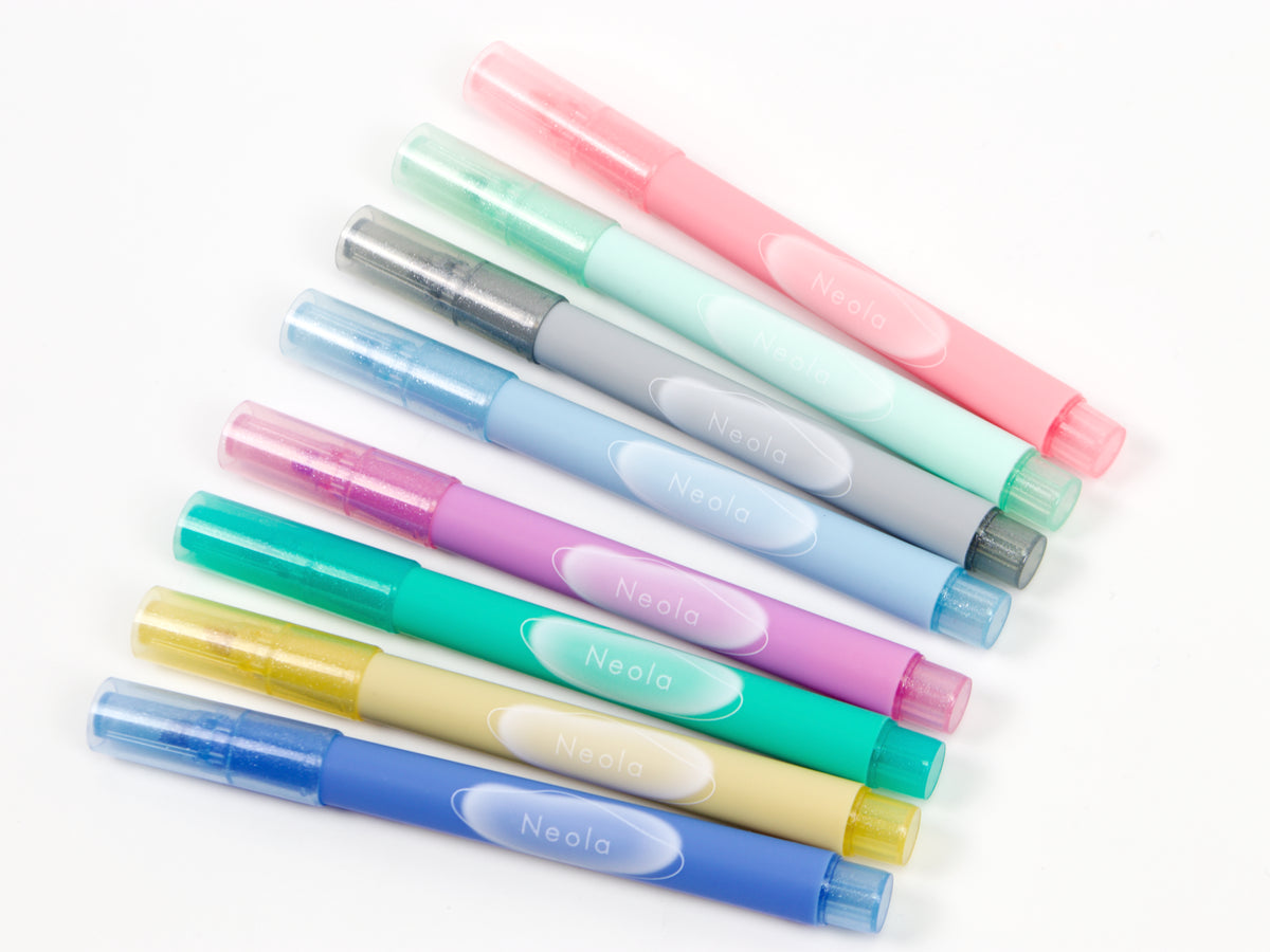 Sun-Star Neola Glitter Marker 4 Color Set
