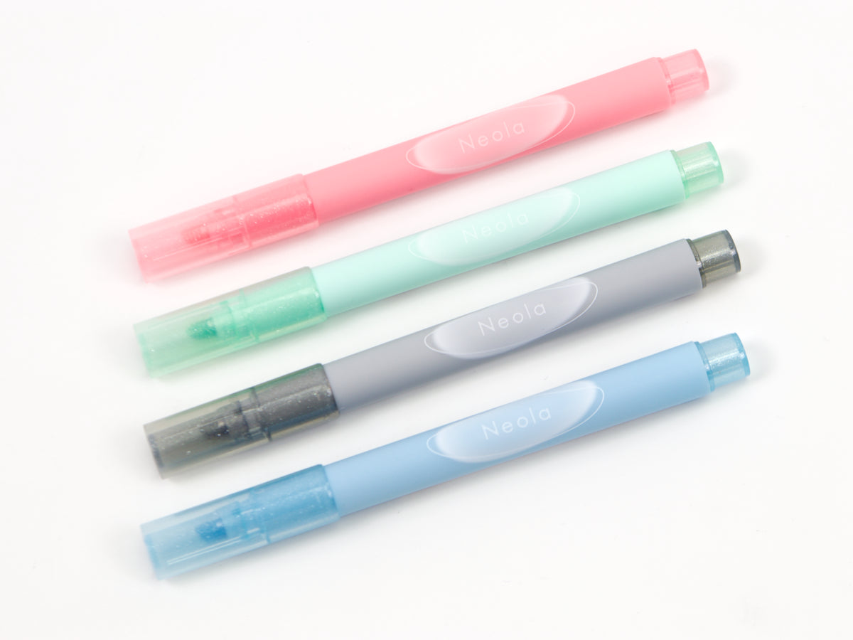 Sun-Star Neola Glitter Marker 4 Color Set