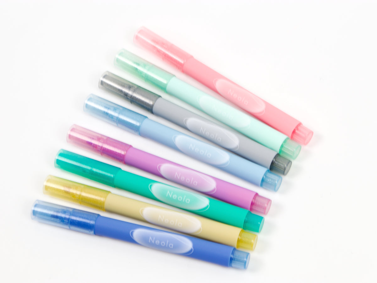 Sun-Star Neola Glitter Marker 4 Color Set