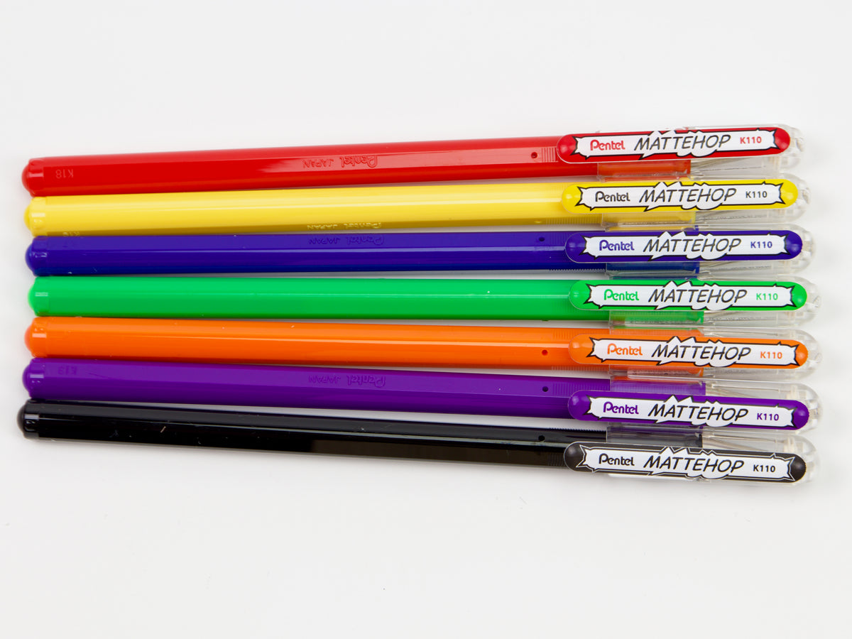 Pentel Mattehop 7 Color Set