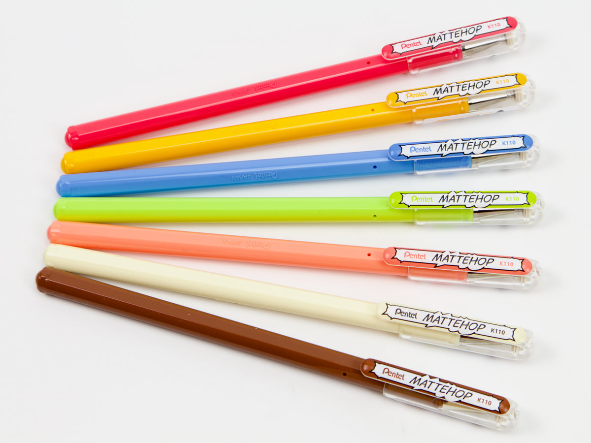 Pentel Mattehop 7 Color Set
